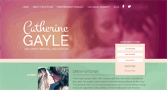 Desktop Screenshot of catherinegayle.com